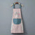 Household Kitchen Cooking Apron Hand-wiping Oil-proof Waterproof Men Women Adult Waist Fashion Coffee Overalls Wipe Hand Apron Pink Wipe Hands