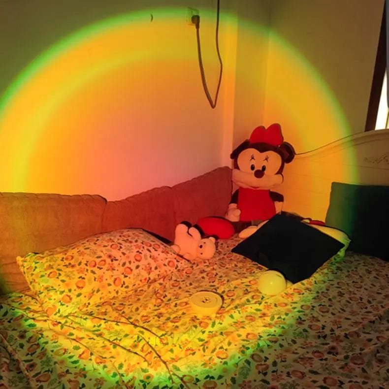 Lampe "Coucher de Soleil" controlable à distance (par télécommande et smartphone)