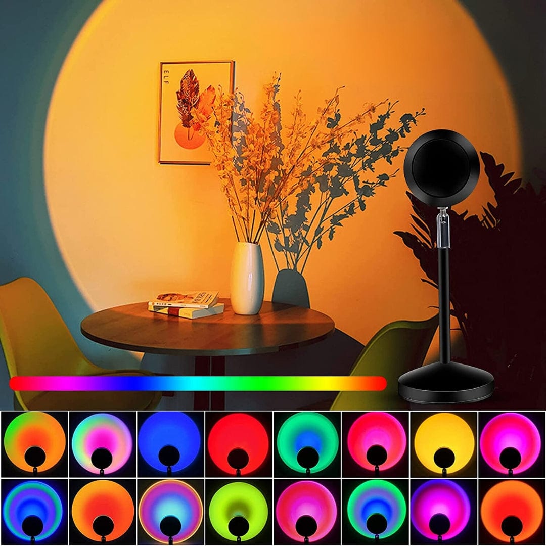 Lampe coucher de soleil Graffiti RGB / 6 W