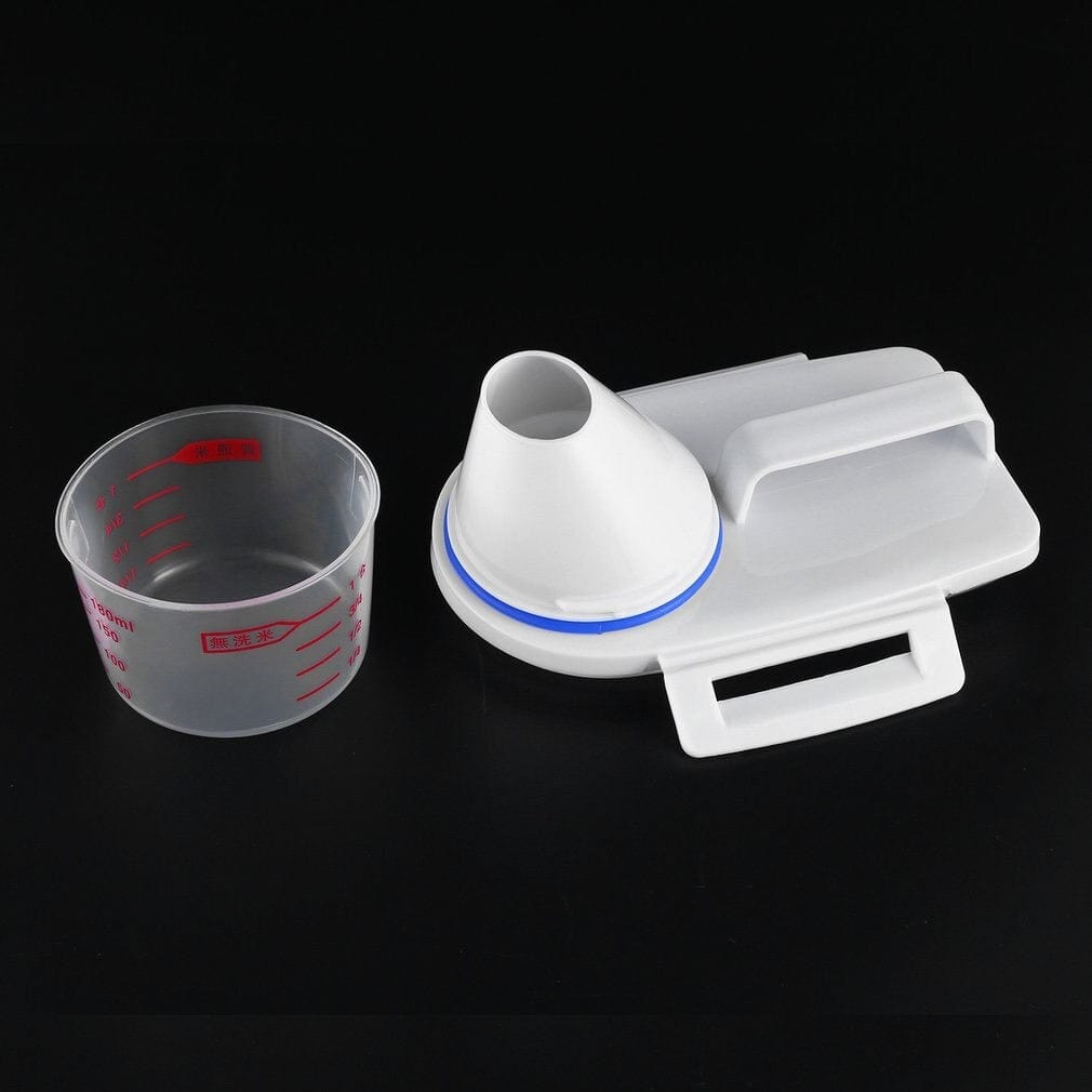 Lot de 3 boites de conservation alimentaires à becs verseurs et doseurs gradués