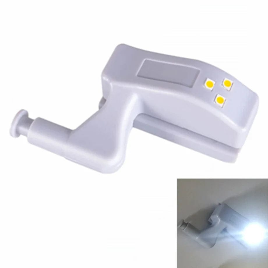 10 Lampes LED à Capteur Pour Placard - Éclairage Automatique Charnière | Veilleuse Armature Pratique
