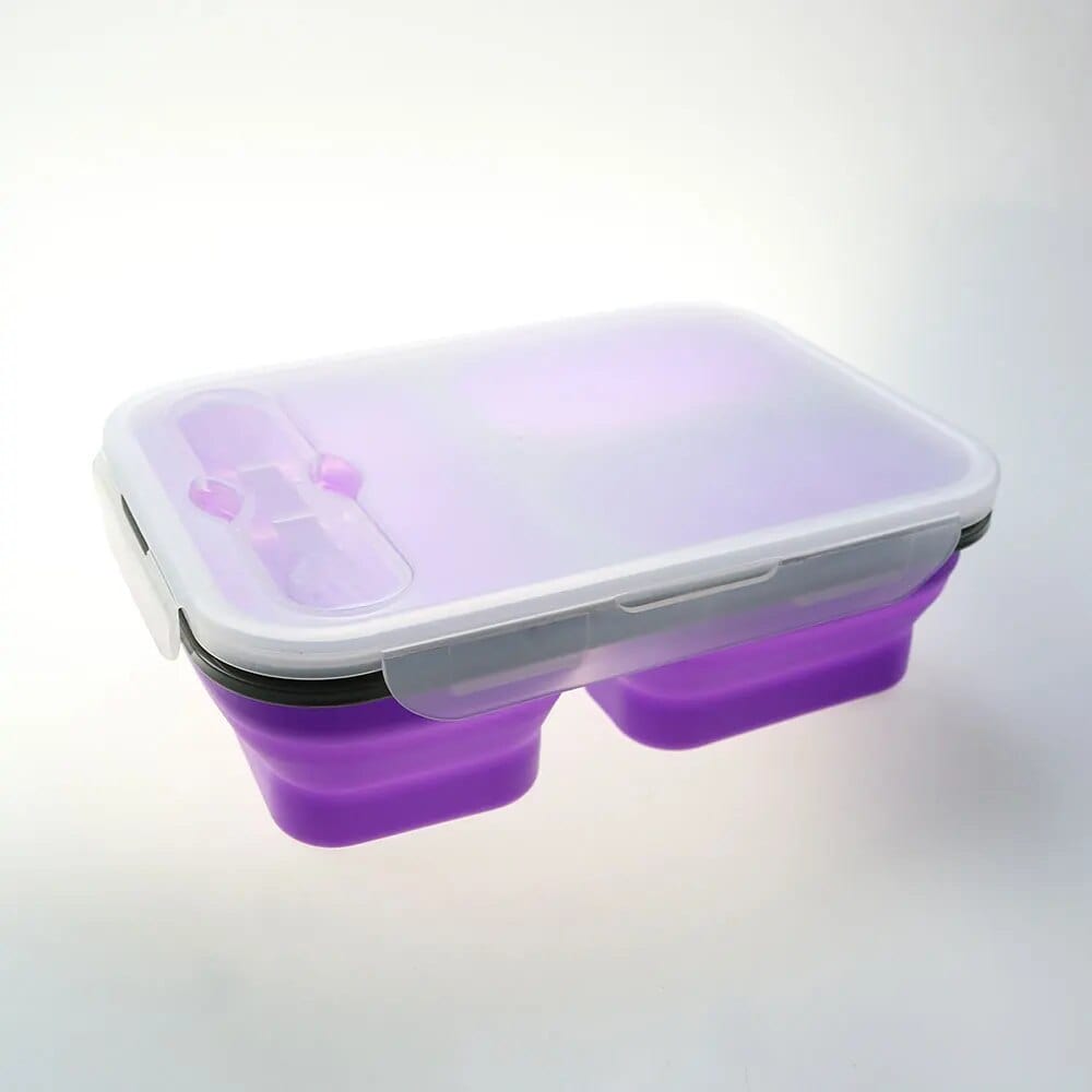 LunchBox Compactable Pliante Double Compartiment