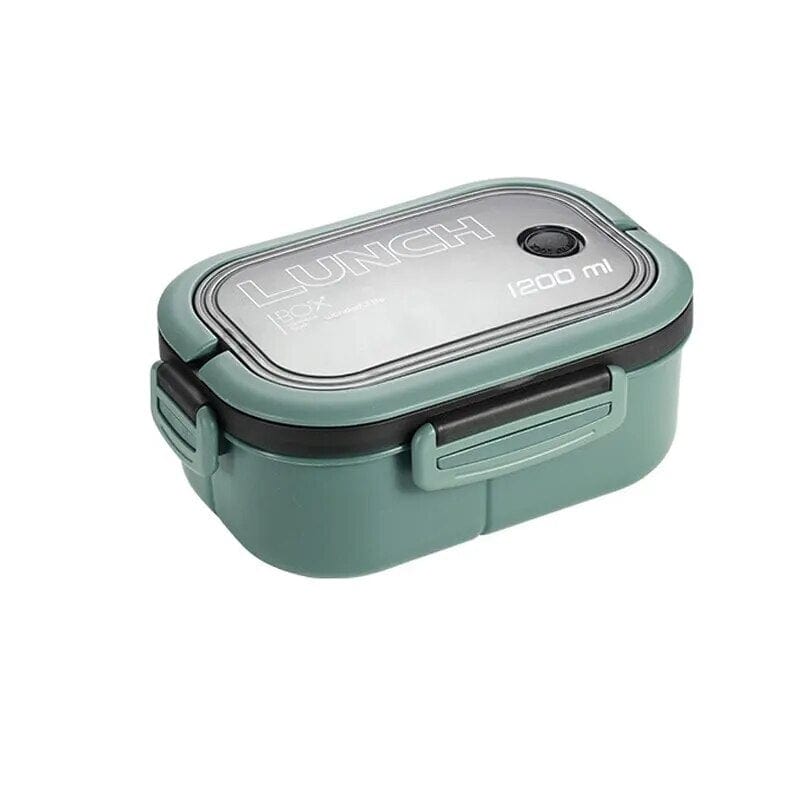 Lunchbox multi-compartiments à 2 étages Vert