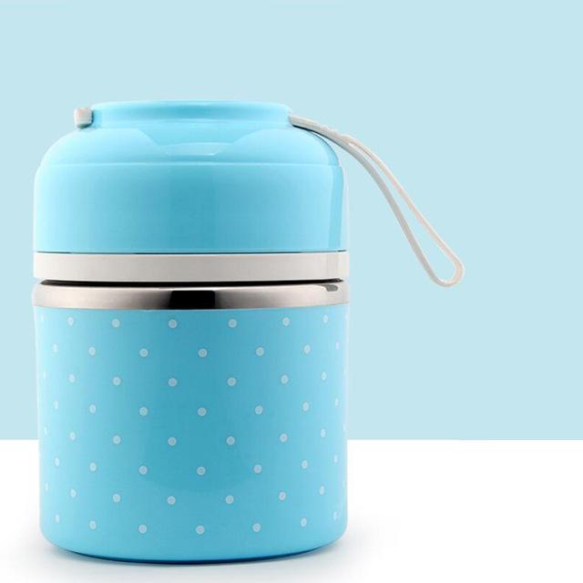 LunchBox Multi-Compartiments bleu / 1