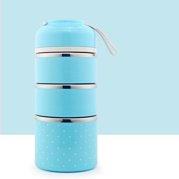 LunchBox Multi-Compartiments bleu / 3