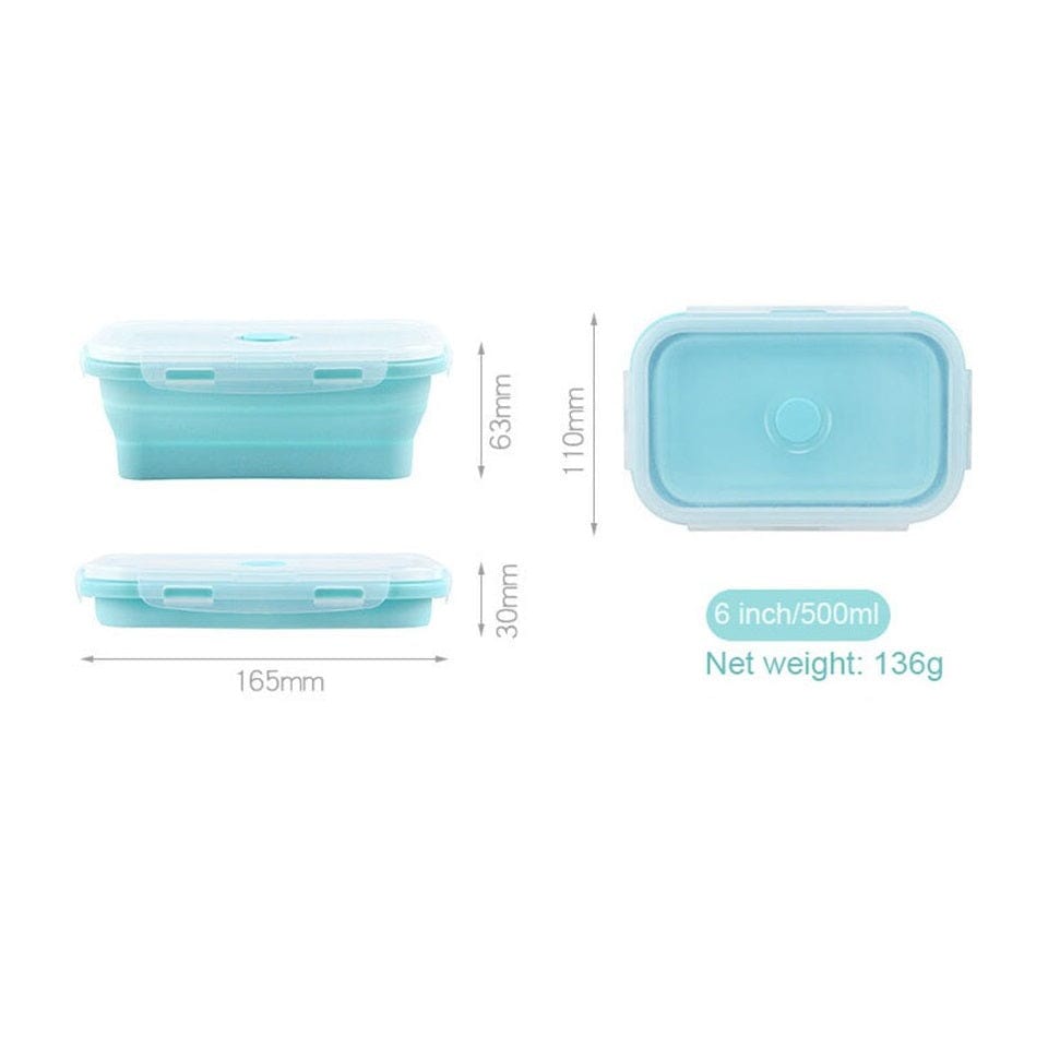 LunchBox Pliable en silicone