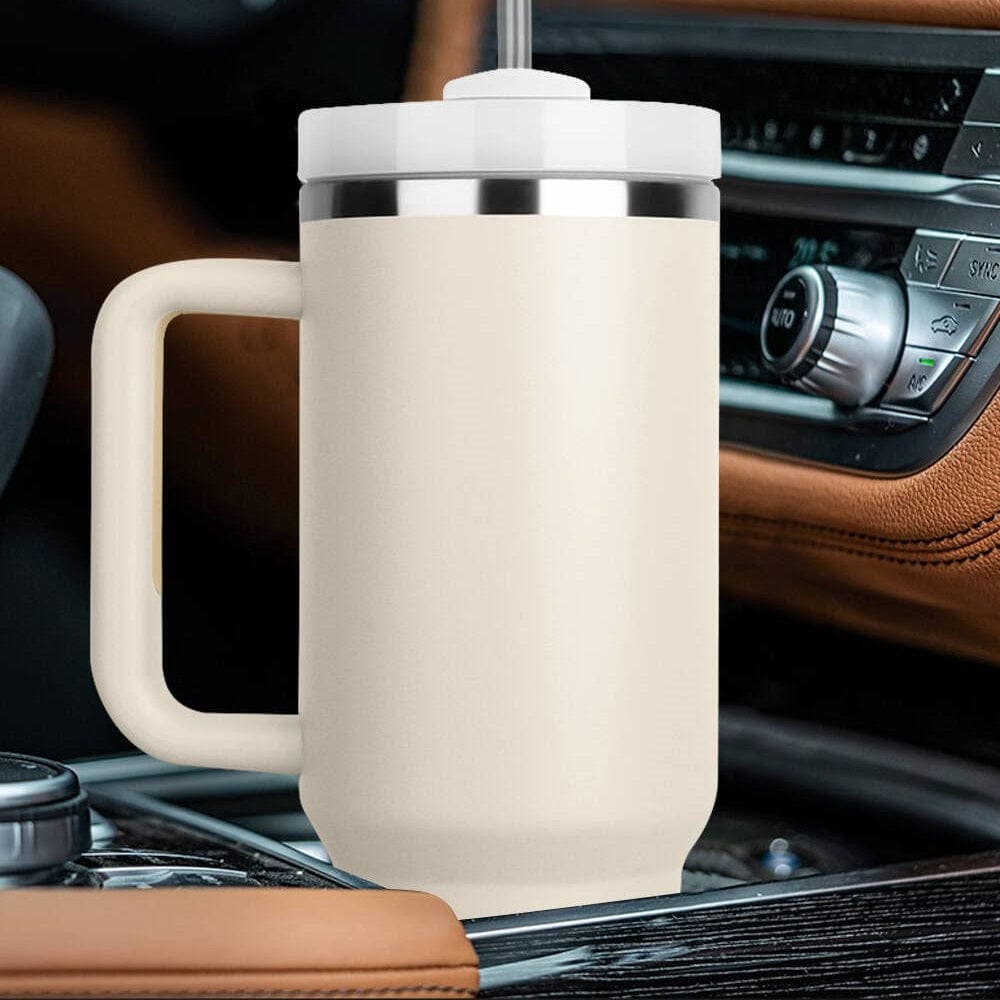 Mega-Gourde isotherme intelligente - Blanc Cassé Blanc Cassé