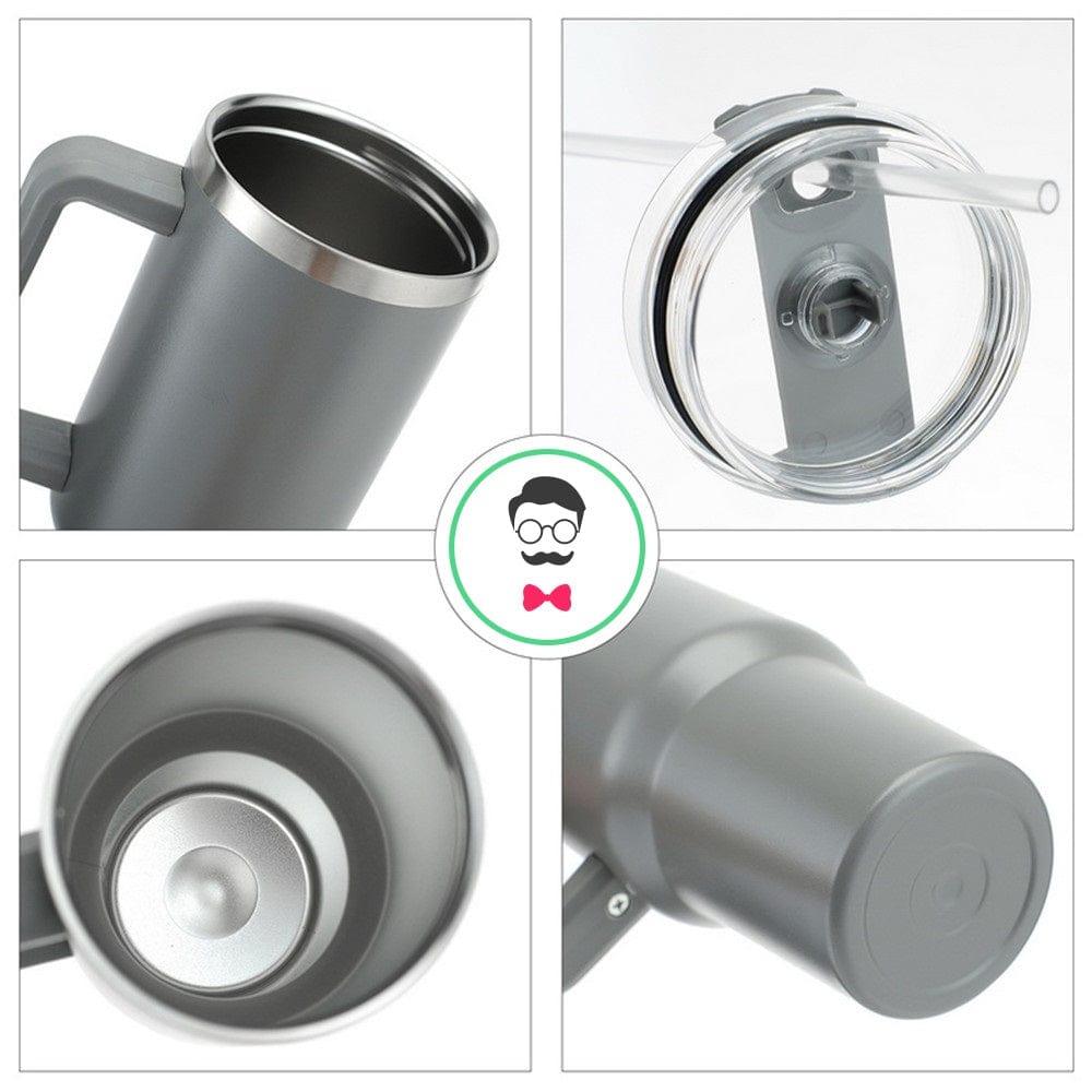 Mega-Gourde isotherme intelligente - Blanc Cassé Blanc Cassé
