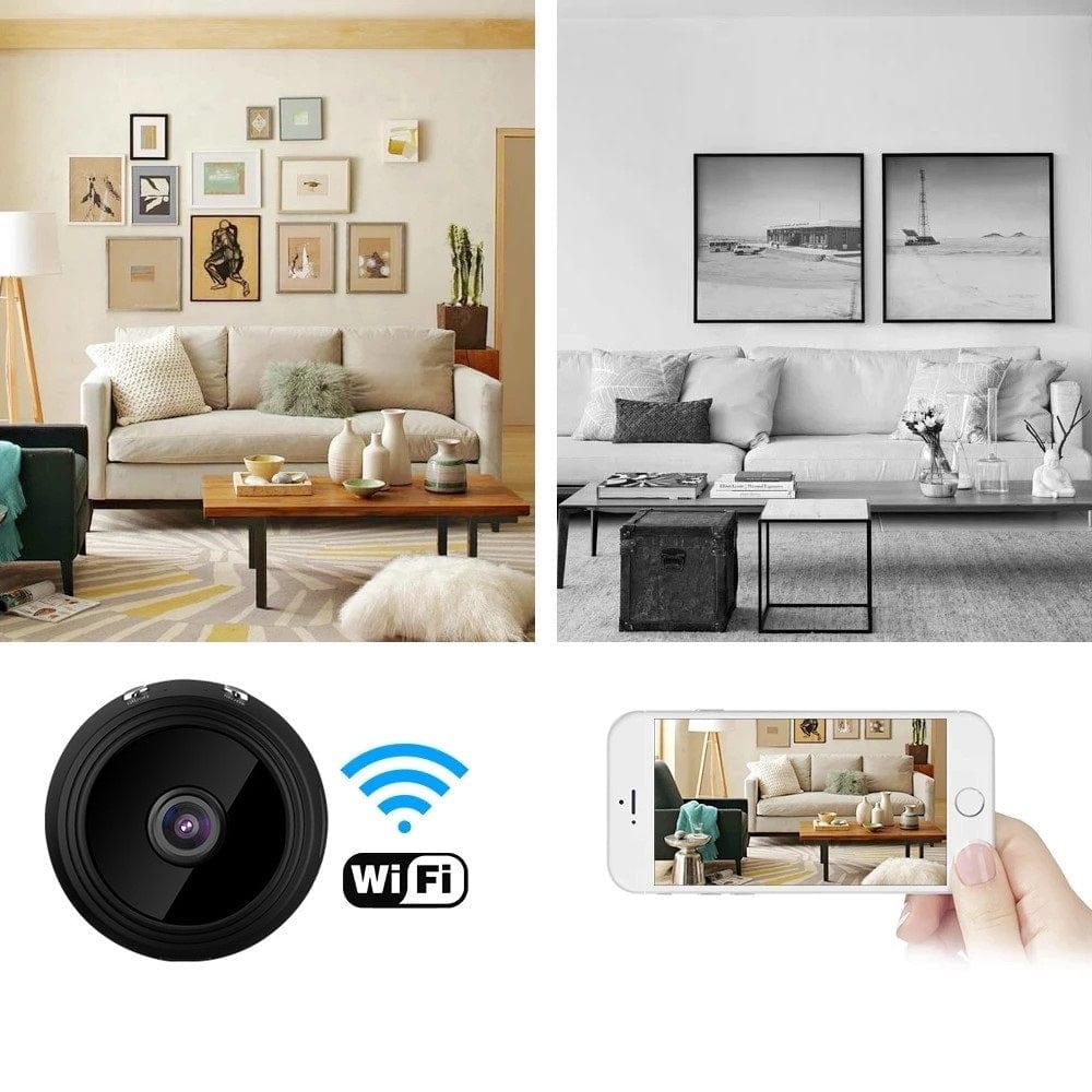 Mini Caméra de Surveillance Wifi facile à utiliser