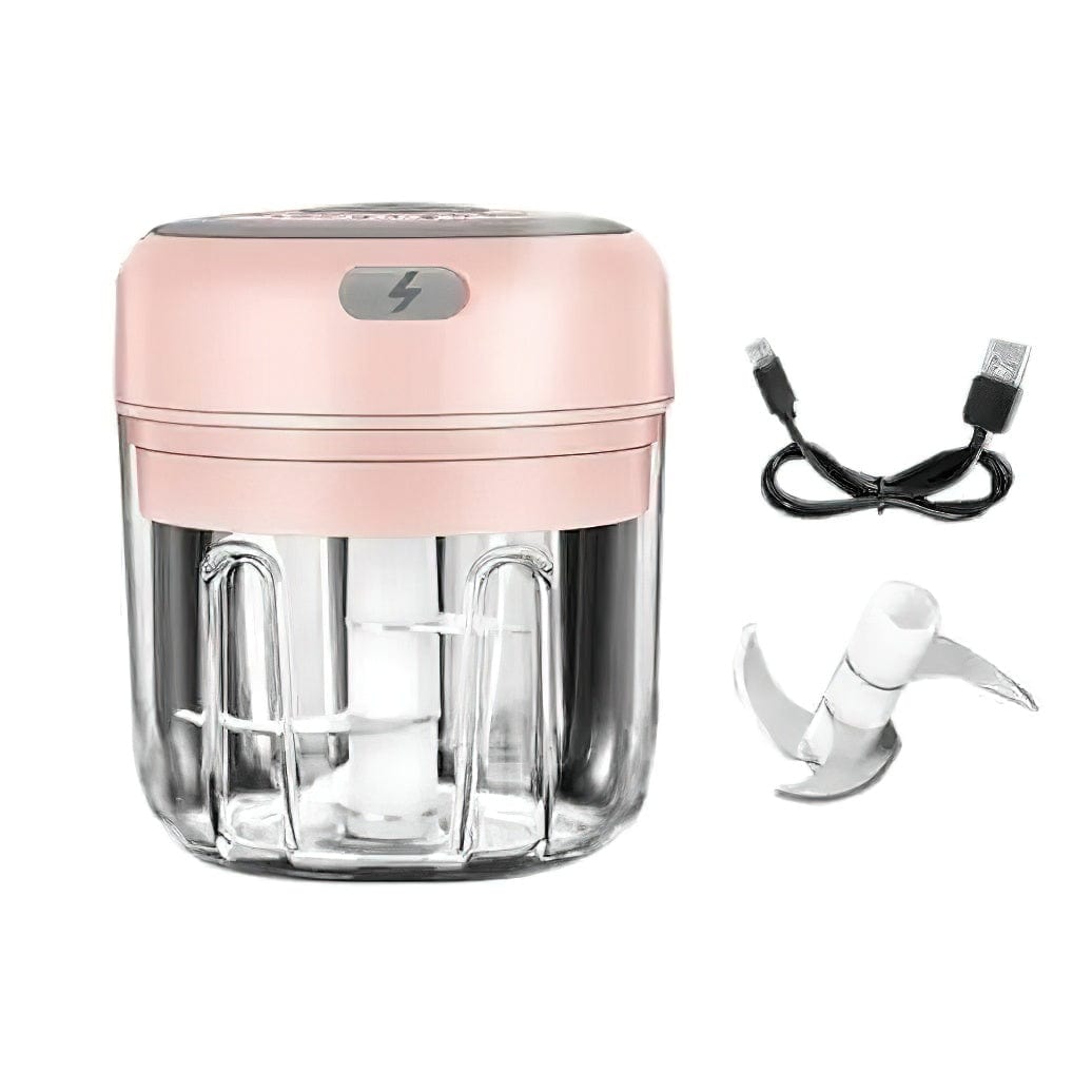 Mini hachoir électrique Polyvalent Rose