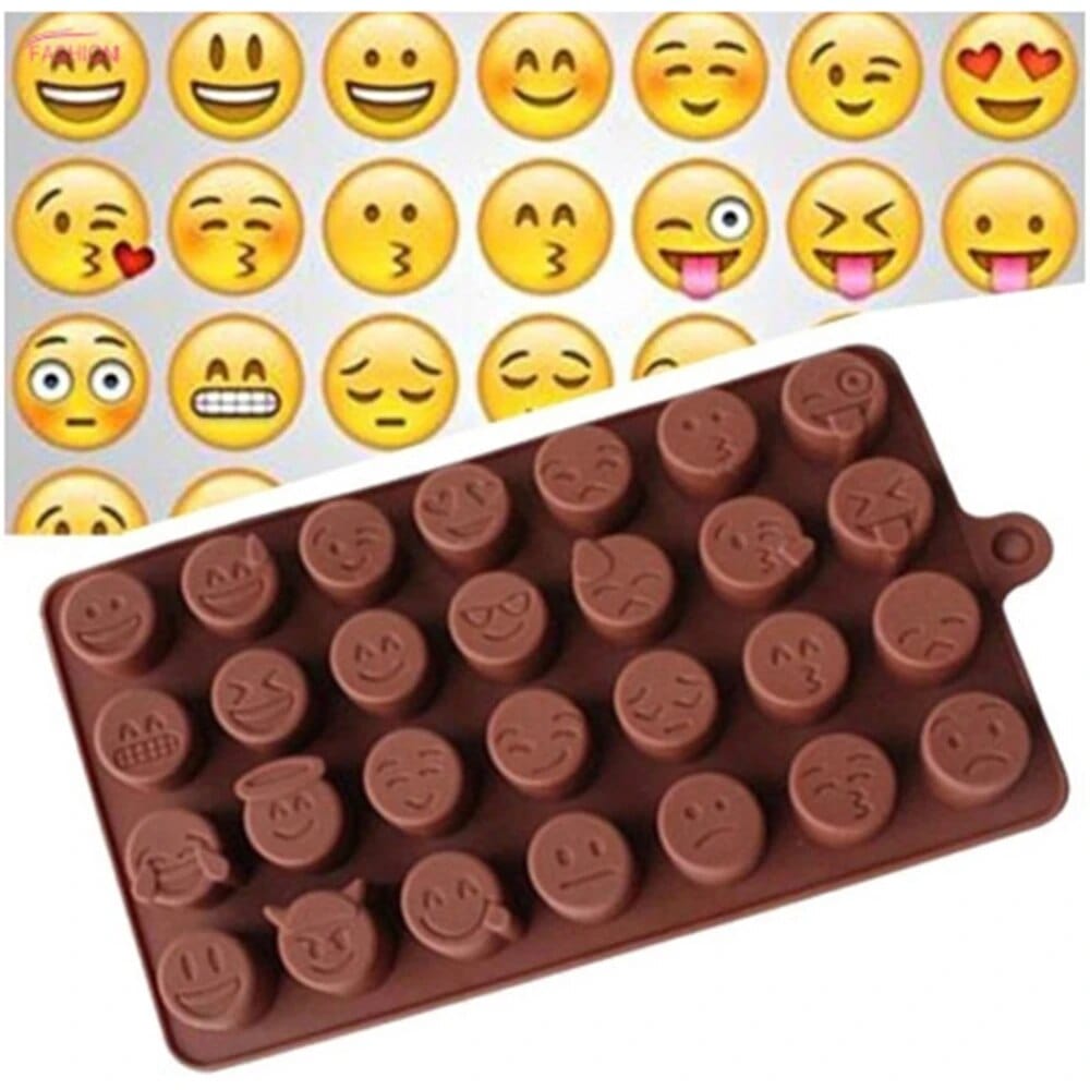 Moule à Chocolat Emoji