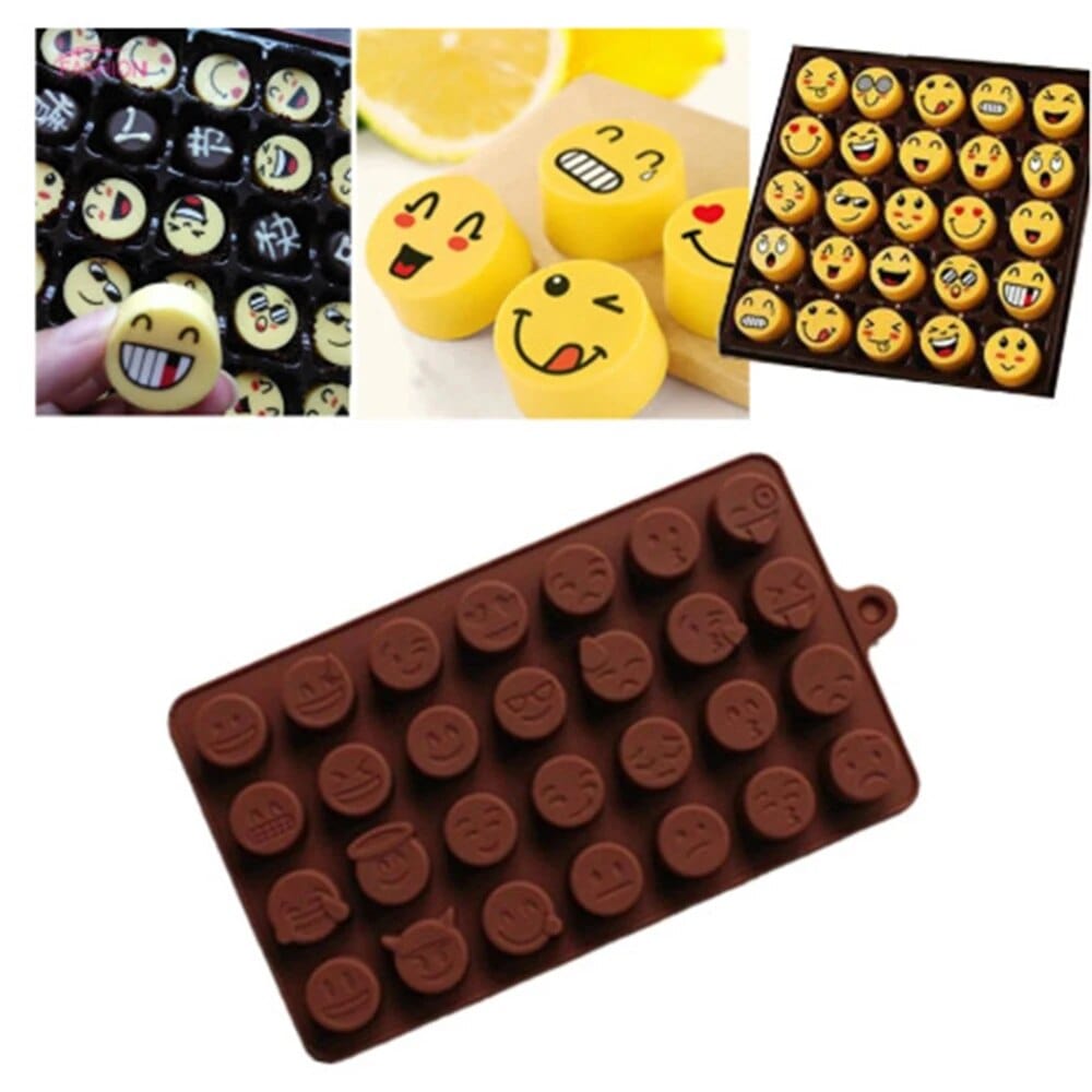 Moule à Chocolat Emoji