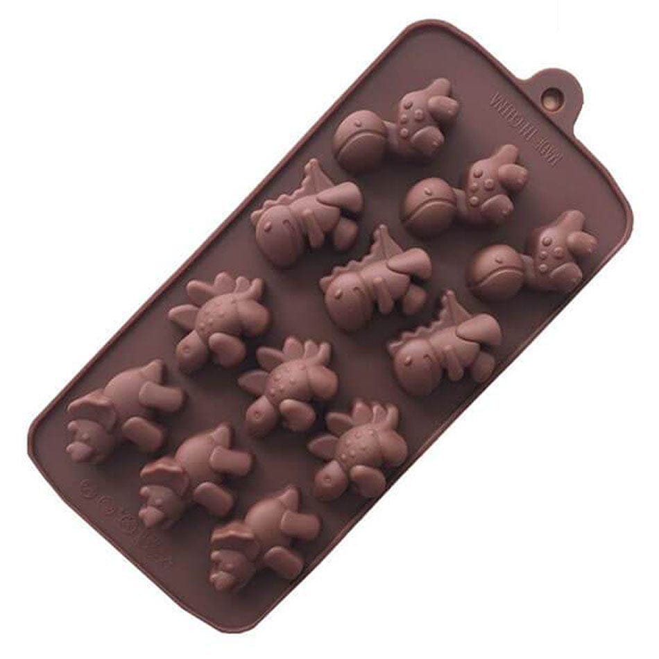 Moule à Chocolat en forme de Dinosaures