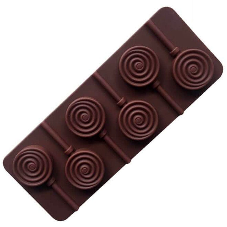 Moule à chocolat Silicone - Sucette Lolipop
