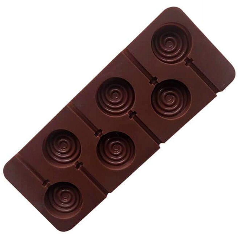 Moule à chocolat Silicone - Sucette Lolipop