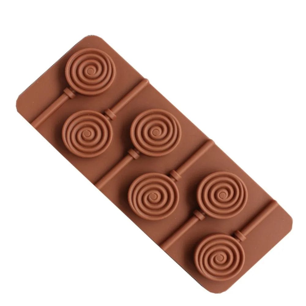Moule à chocolat Silicone - Sucette Lolipop