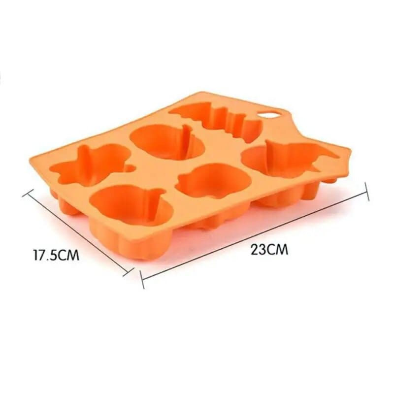 Xinlie 8 Pouces Moule à Gâteau Rond en Silicone Antiadhésif,Moules de