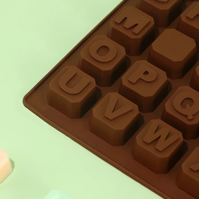 Moule à Gateau et Chocolat : Lettres de l'Alphabet