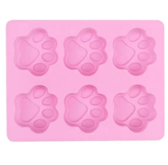 Moule à Gâteau Silicone - Pattes de chat