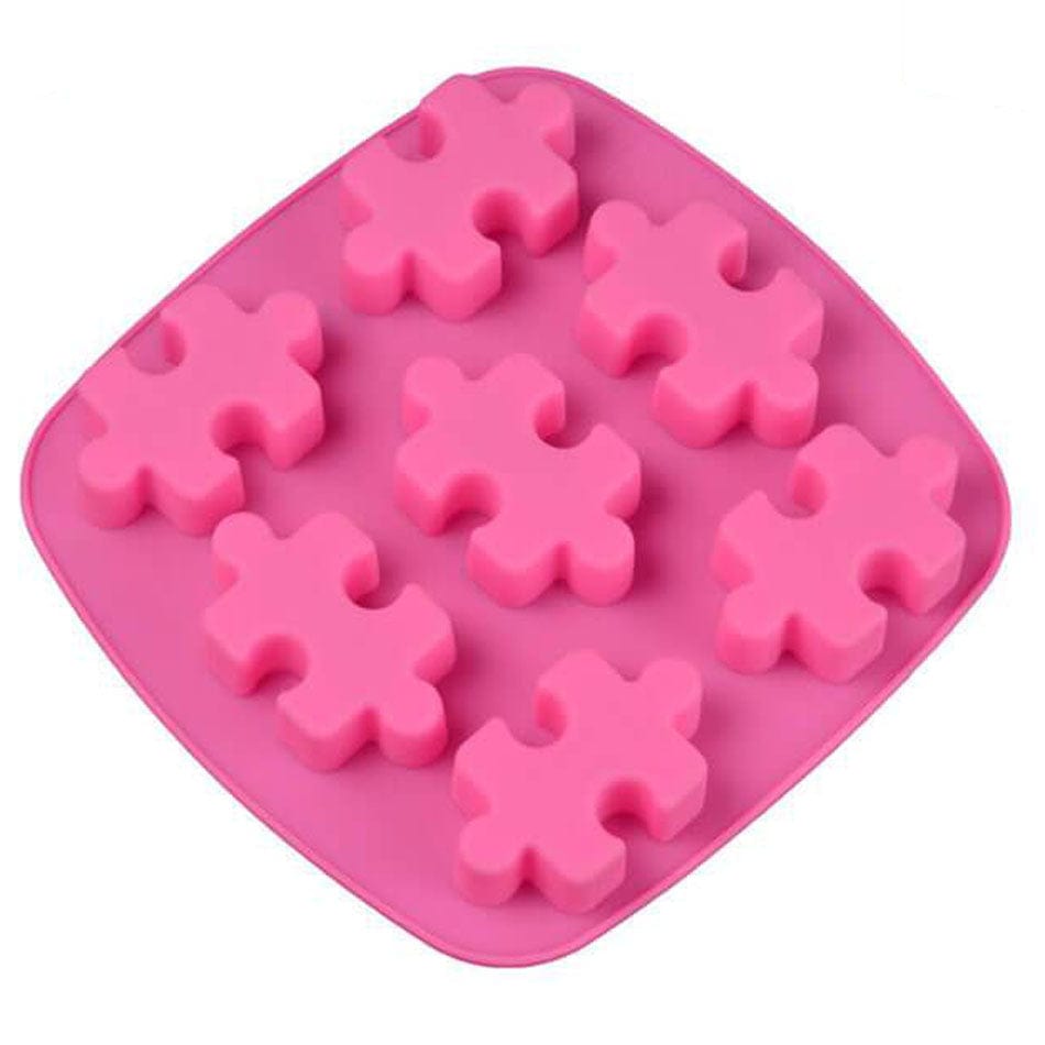 Moule à Gâteau Silicone - Pièces de Puzzle