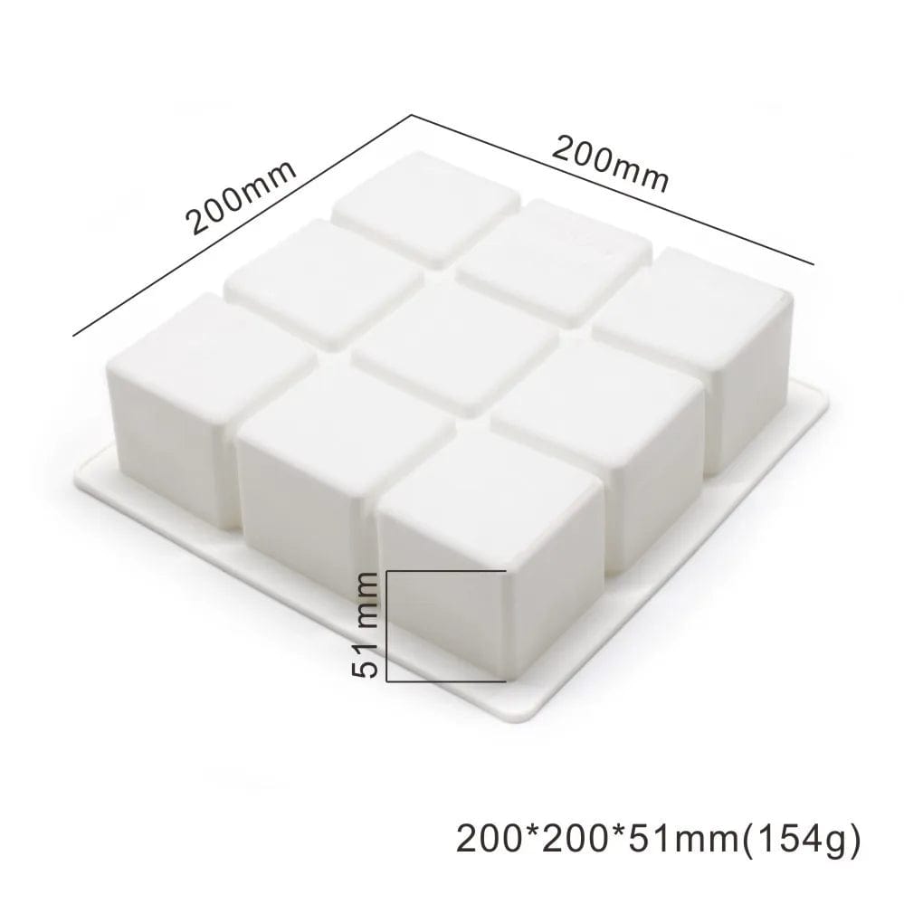 Moule à Gâteaux 3D Silicone Multi-formes