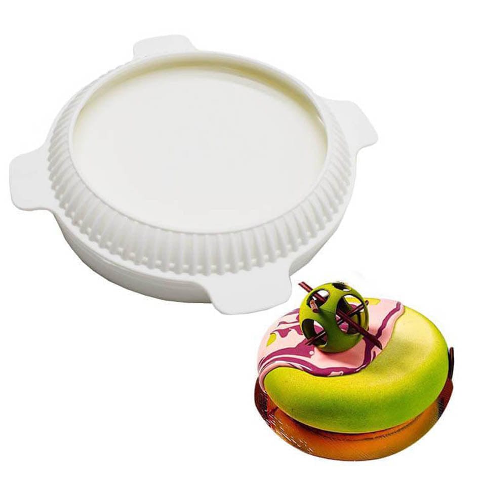 Moule à Gâteaux 3D Silicone Multi-formes Double Sphere 3D