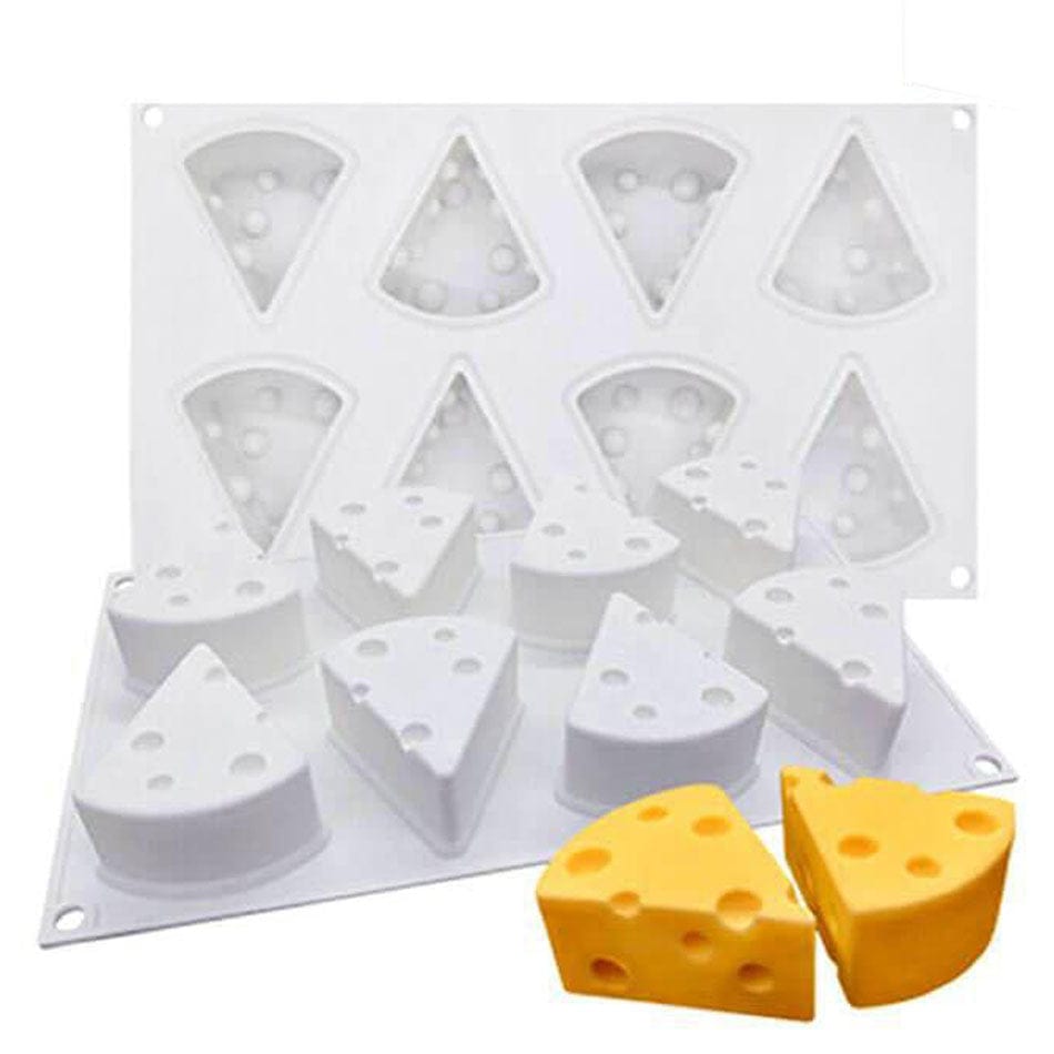 Moule à Gâteaux 3D Silicone Multi-formes Gruyère 3D