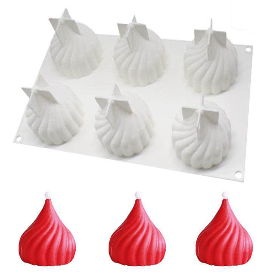 Moule à Gâteaux 3D Silicone Multi-formes Torsade 3D