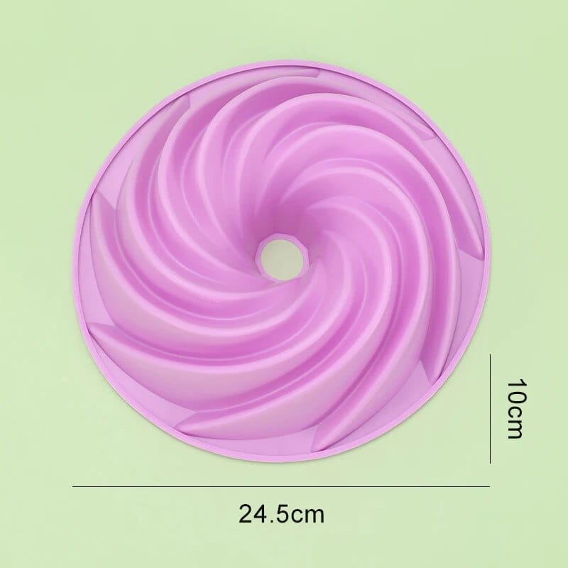 Moule a Gâteaux Silicone 3D - Cyclone