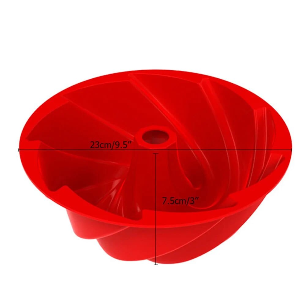 Moule a Gâteaux Silicone 3D - Cyclone