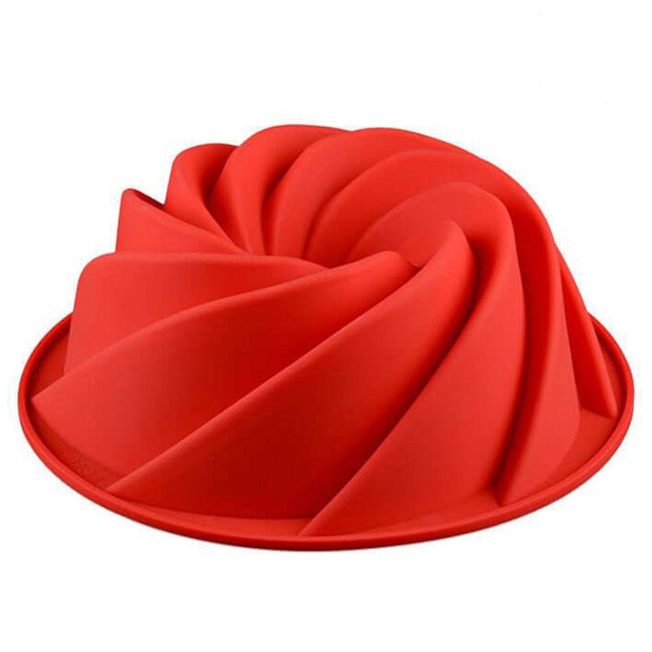 Moule a Gâteaux Silicone 3D - Cyclone Rouge