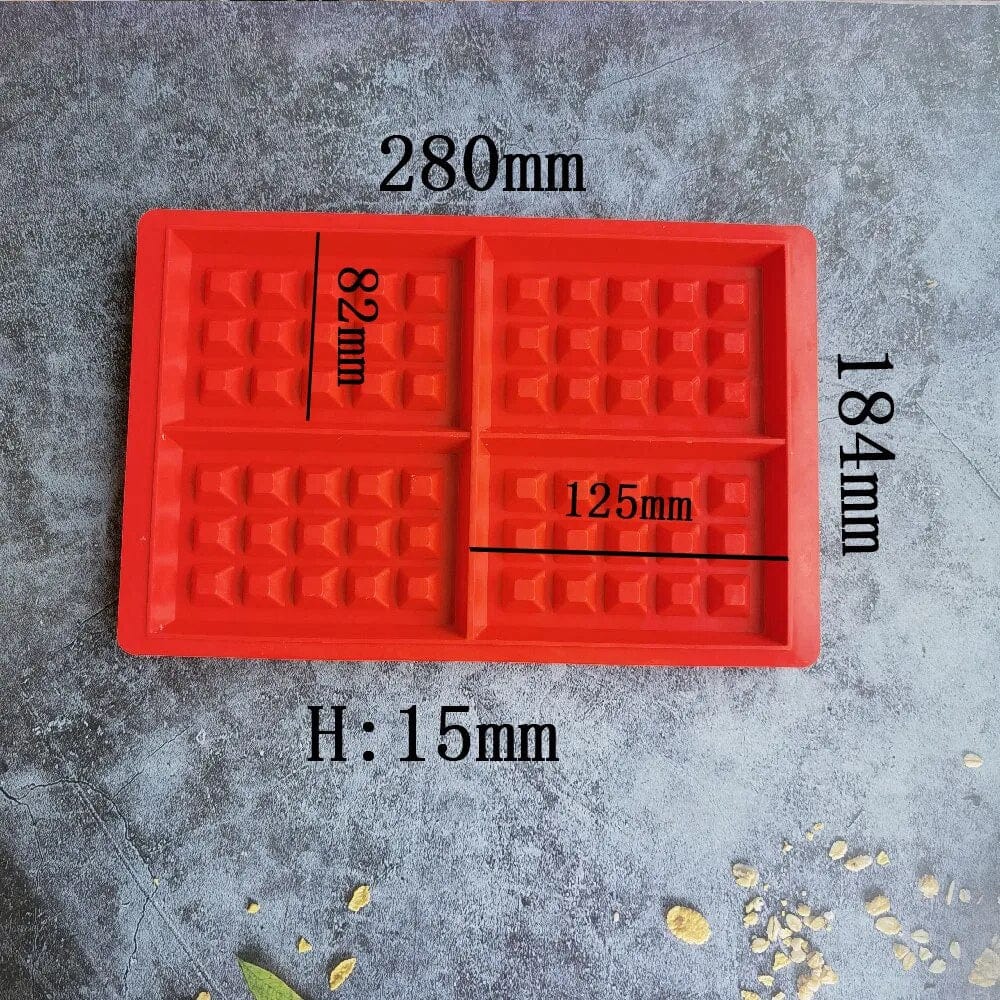 Moule à Gaufre en Silicone