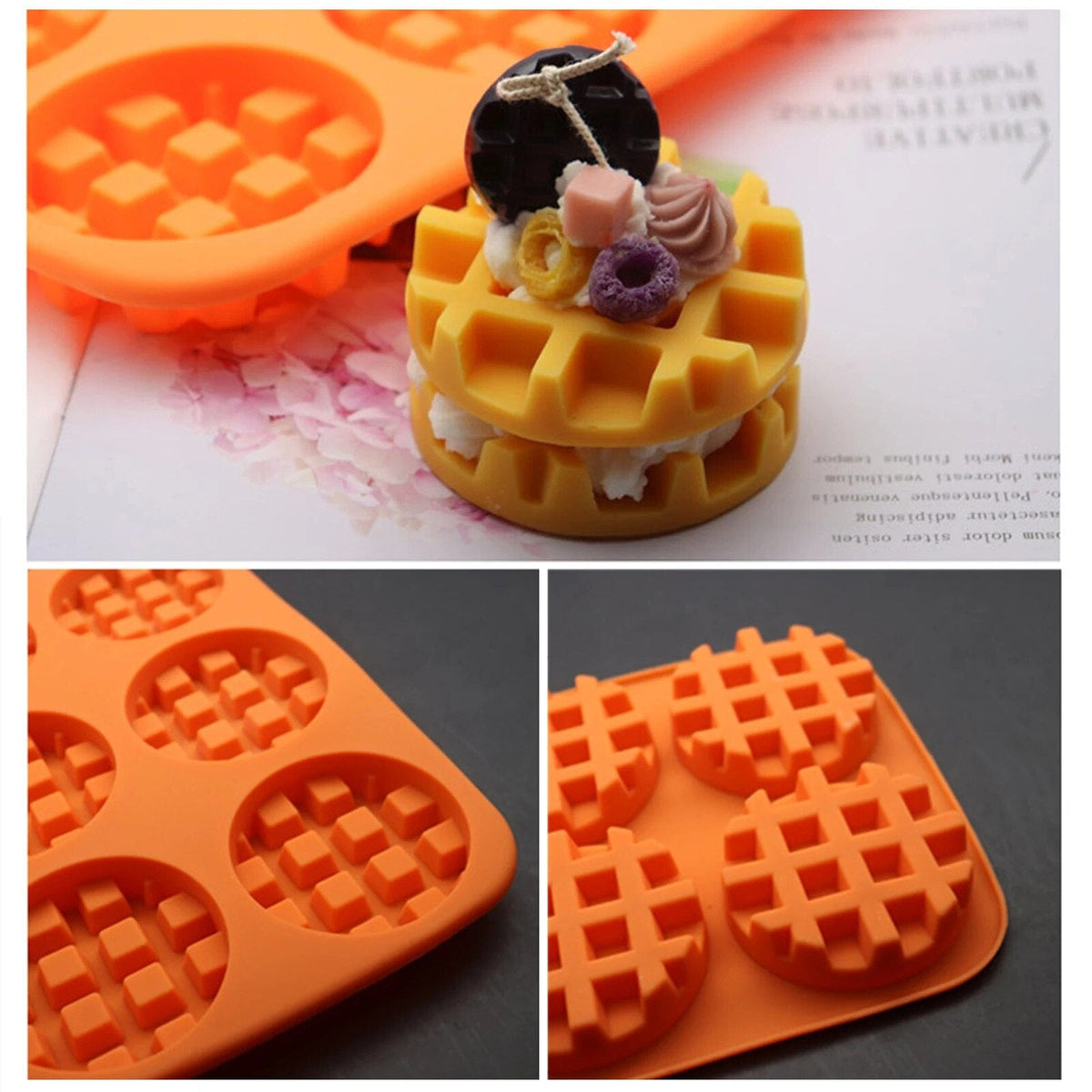 Moule à Gaufrette en Silicone