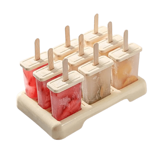 Moule à Glace Maison avec Bâtonnet en Plastique