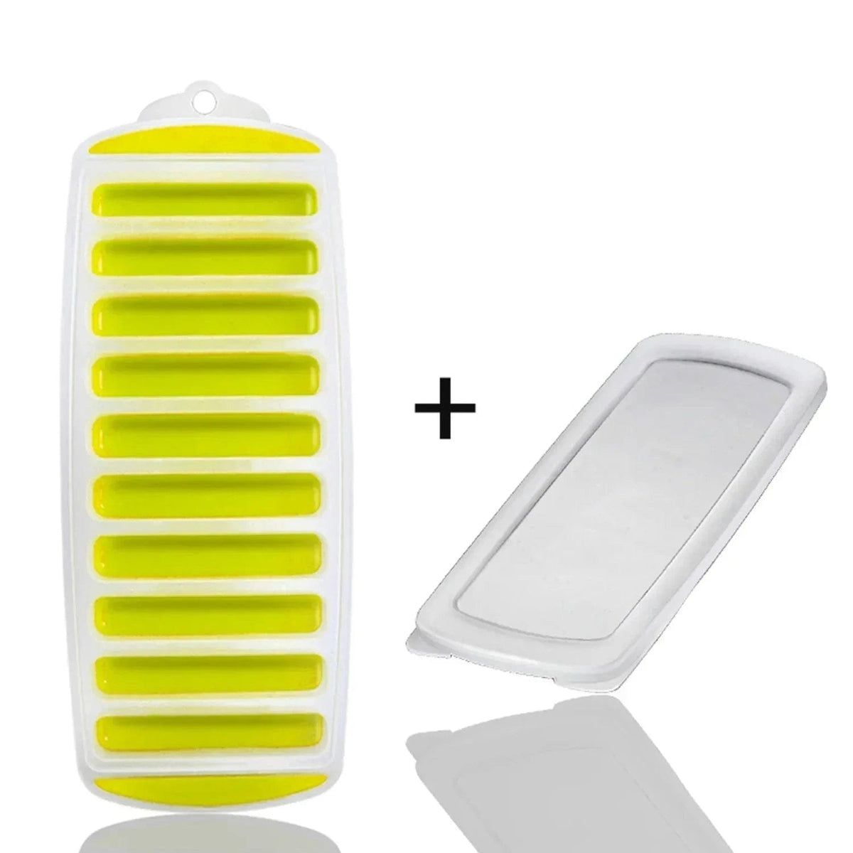 Moule à glaçons bâtonnet pour Bouteille - Glaçons fins pour tous les goulots! Jaune