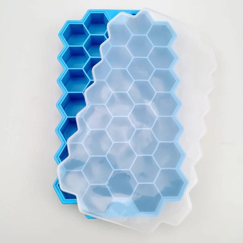 Moule à Glaçons en Silicone 37 Cubes - Éco-Friendly - BPA Free Blue / 1PCS-37Cube