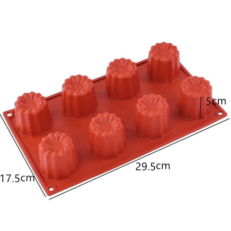 Moule Canelés Bordelais en Silicone