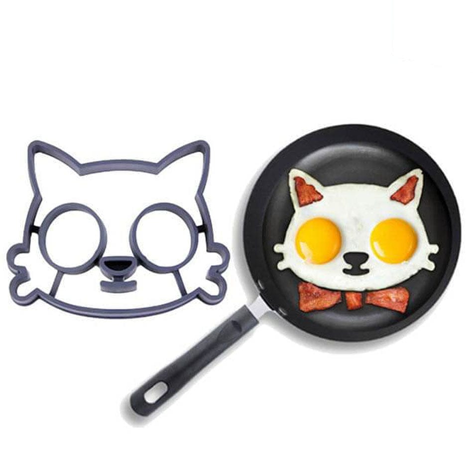 Moule Silicone - Oeufs au Plat Tète De Mort