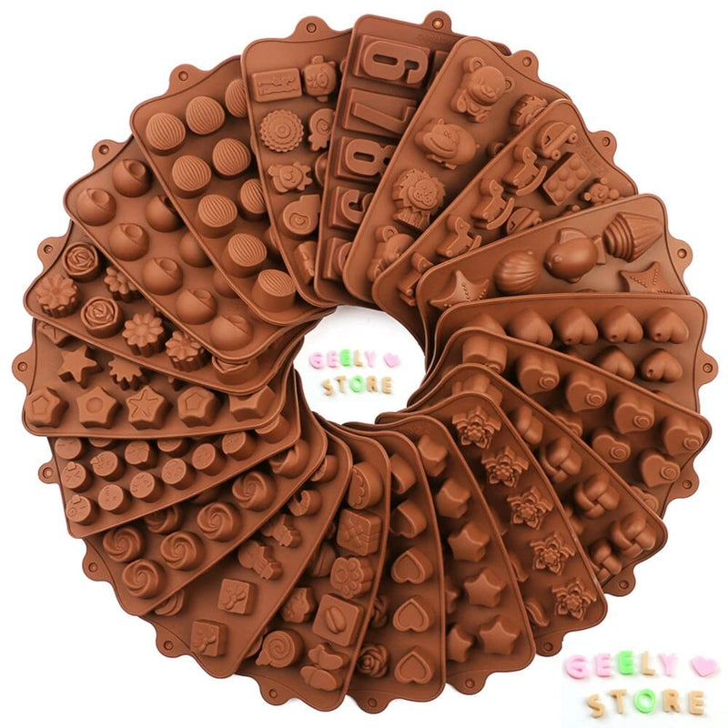 Moule à chocolat en silicone à faire soi-même moule à bonbons moule à biscuits m