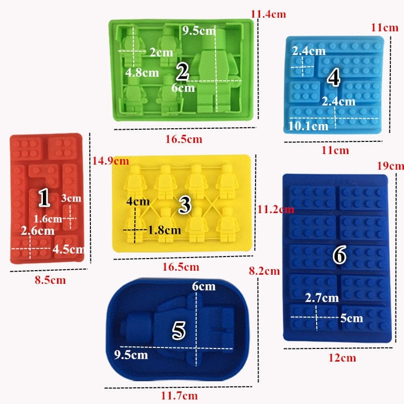 Lot De 5 Moules En Silicone Pour Gâteau Motif Queue De Sirène[u4583 Lot De 5 Moules En Silicone Pour Gâteau Motif Queue De Sirène[u4583