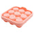 Moules à glaçons fleur en silicone - Rose FUN BX275-PK