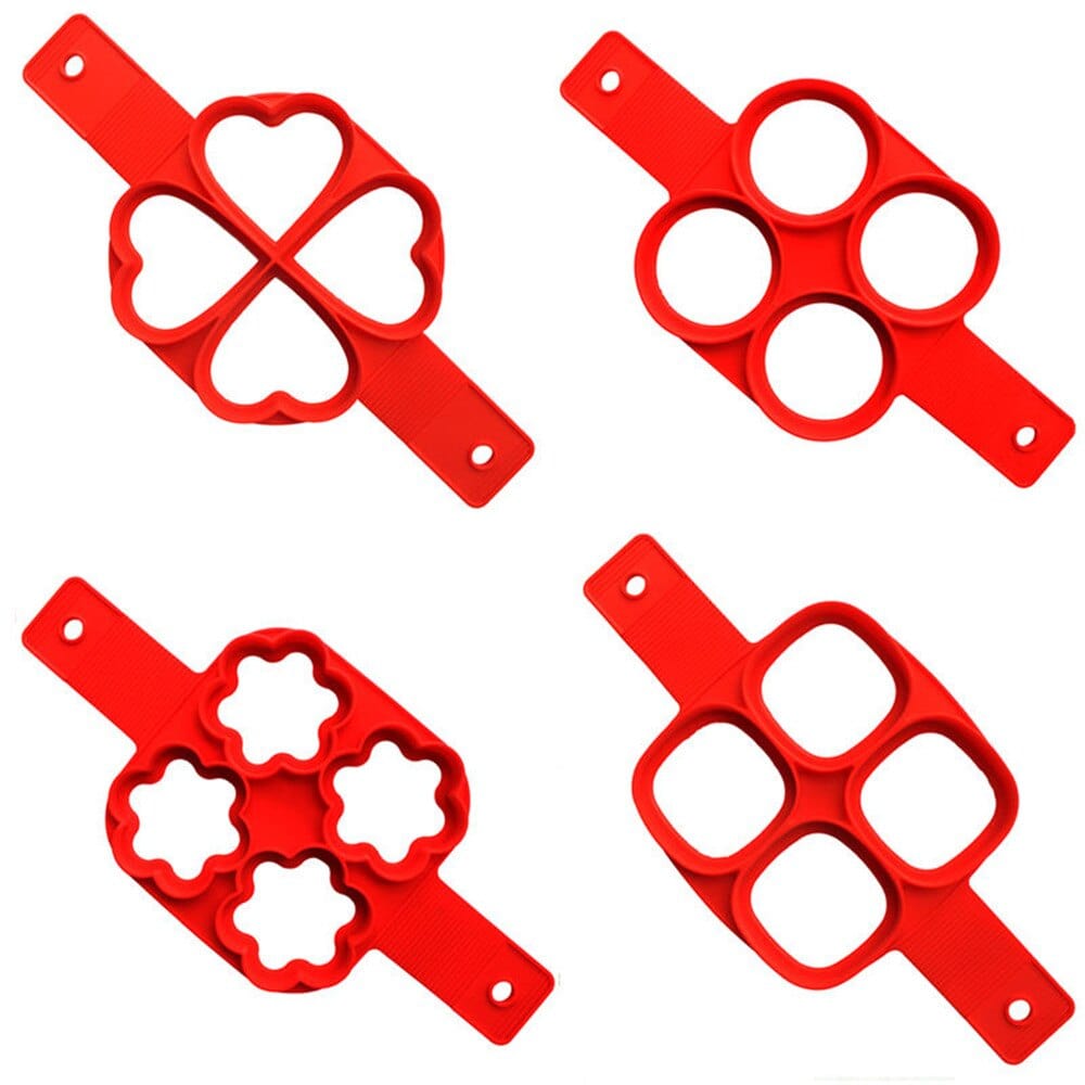 Moules à Pancakes en silicone multiformes