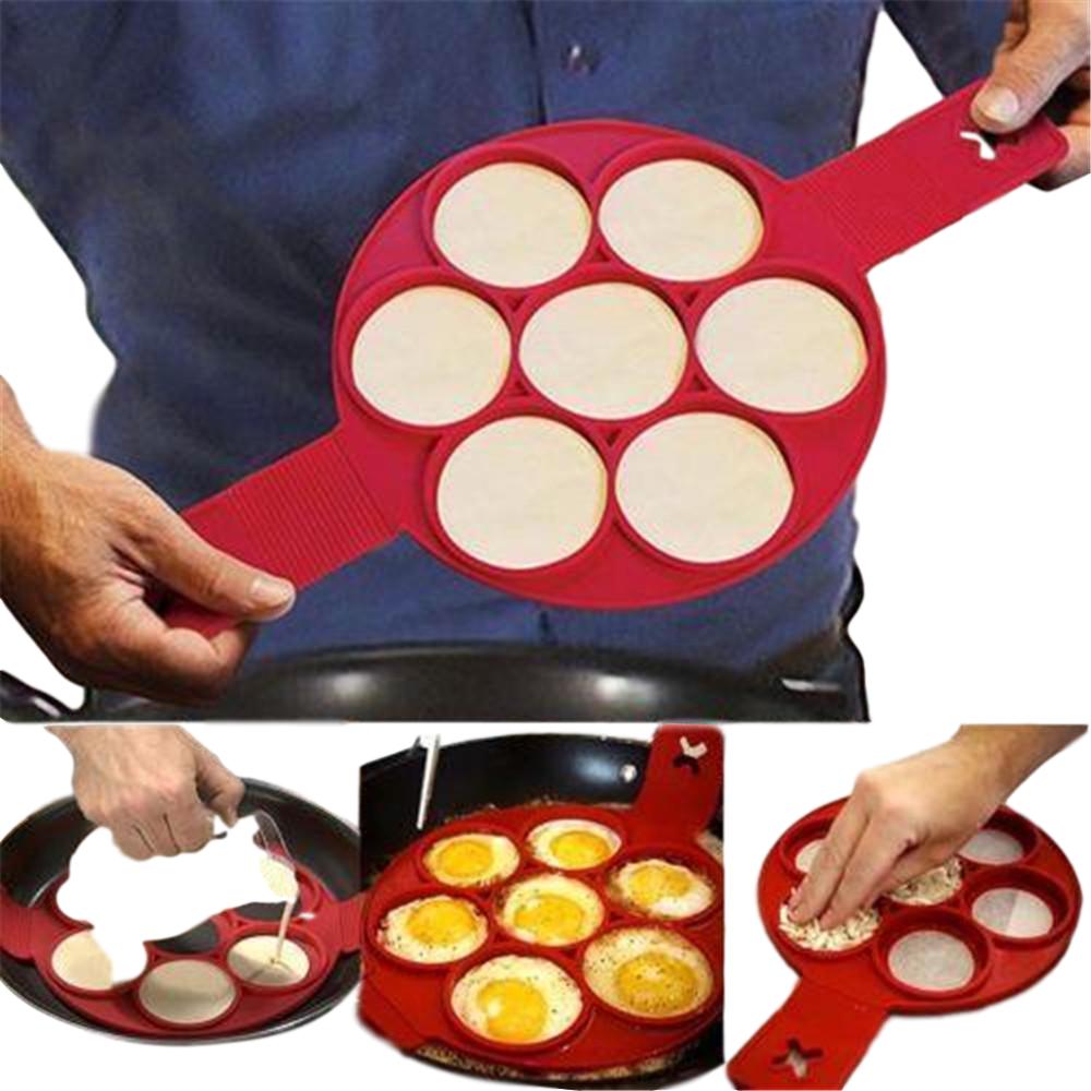 Moules à Pancakes en silicone multiformes