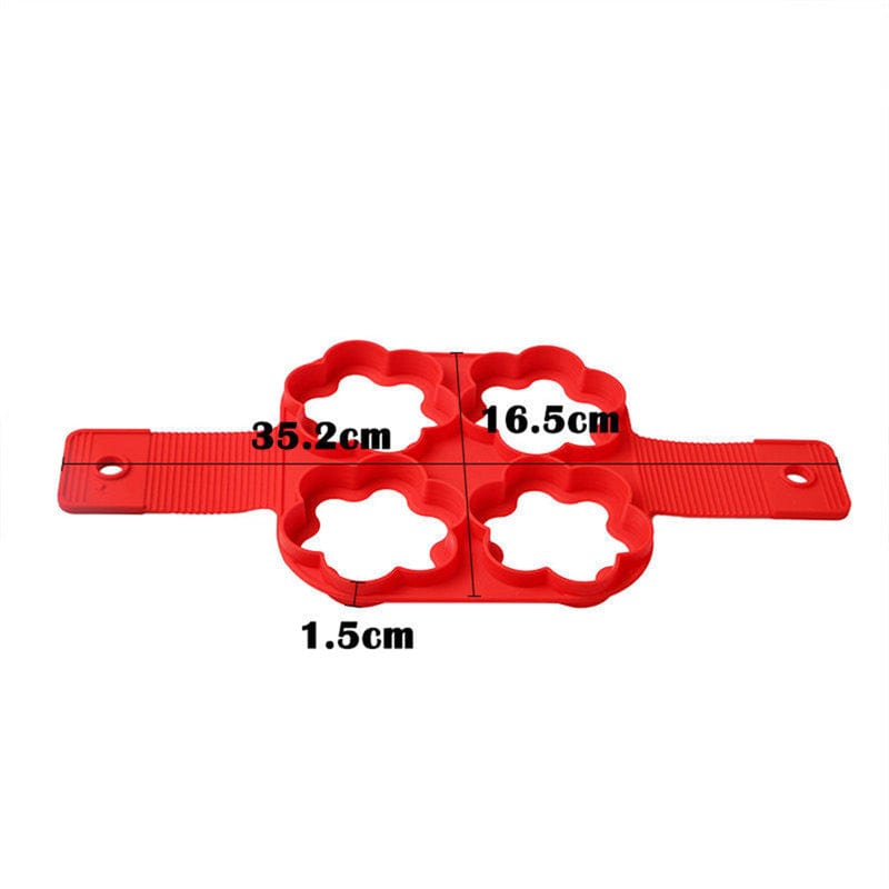 Moules à Pancakes en silicone multiformes