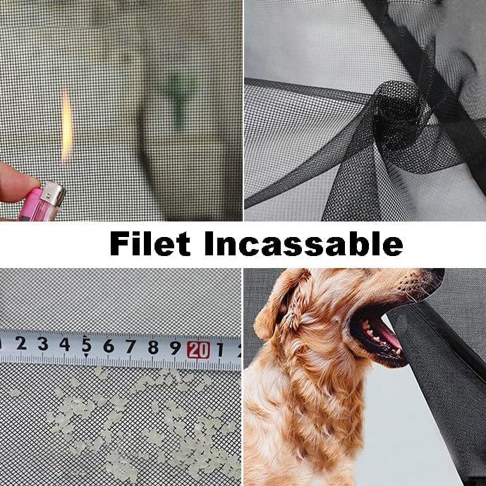 Moustiquaire Aimantée pour Portes et Entrées : Fermeture Automatique