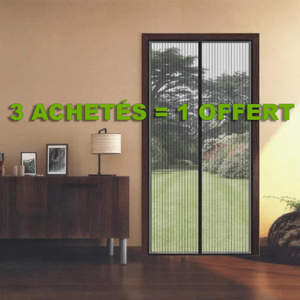 Moustiquaire Aimantée pour Portes et Entrées : Fermeture Automatique