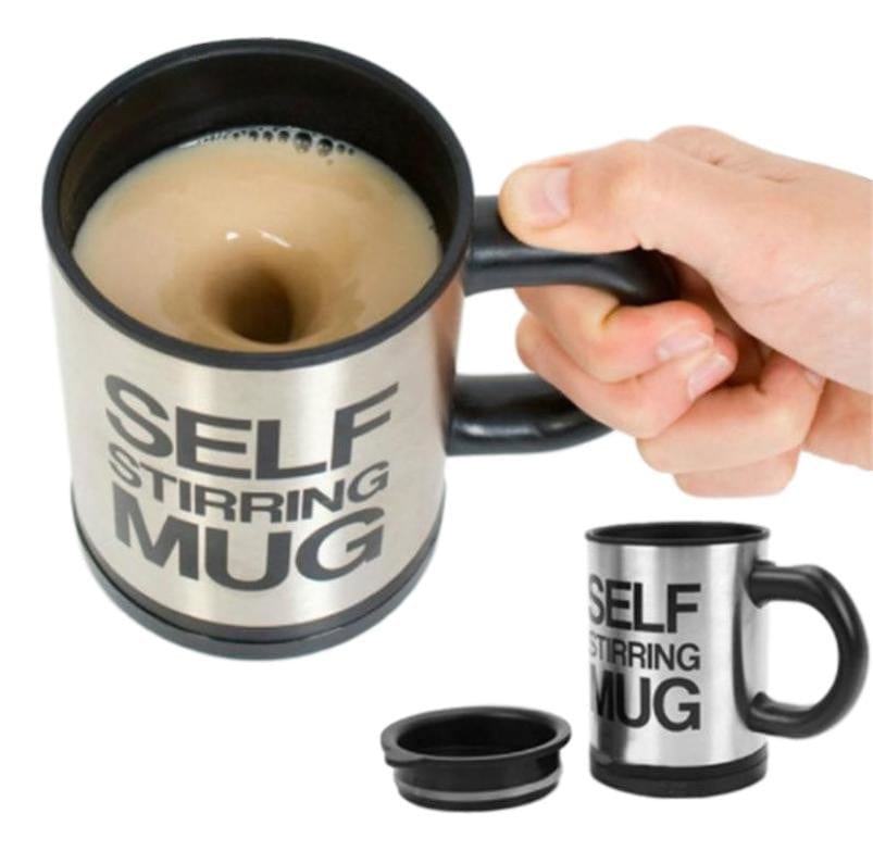 Mug Auto-Remuant Noir