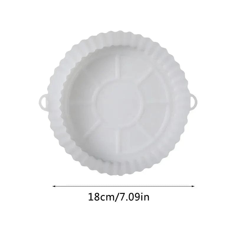 Panier de Cuisson en Silicone pour Air Fryer (14x17x4,6 cm)