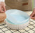 Panier de Cuisson en Silicone pour Friteuse sans Huile (18,5x21x4 cm) Bleu