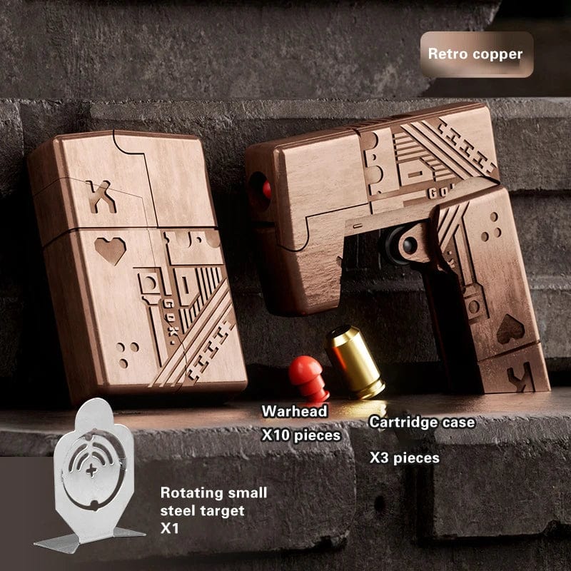 Pistolet anti-stress « TransformeR » en alliage haut de gamme Cuivre